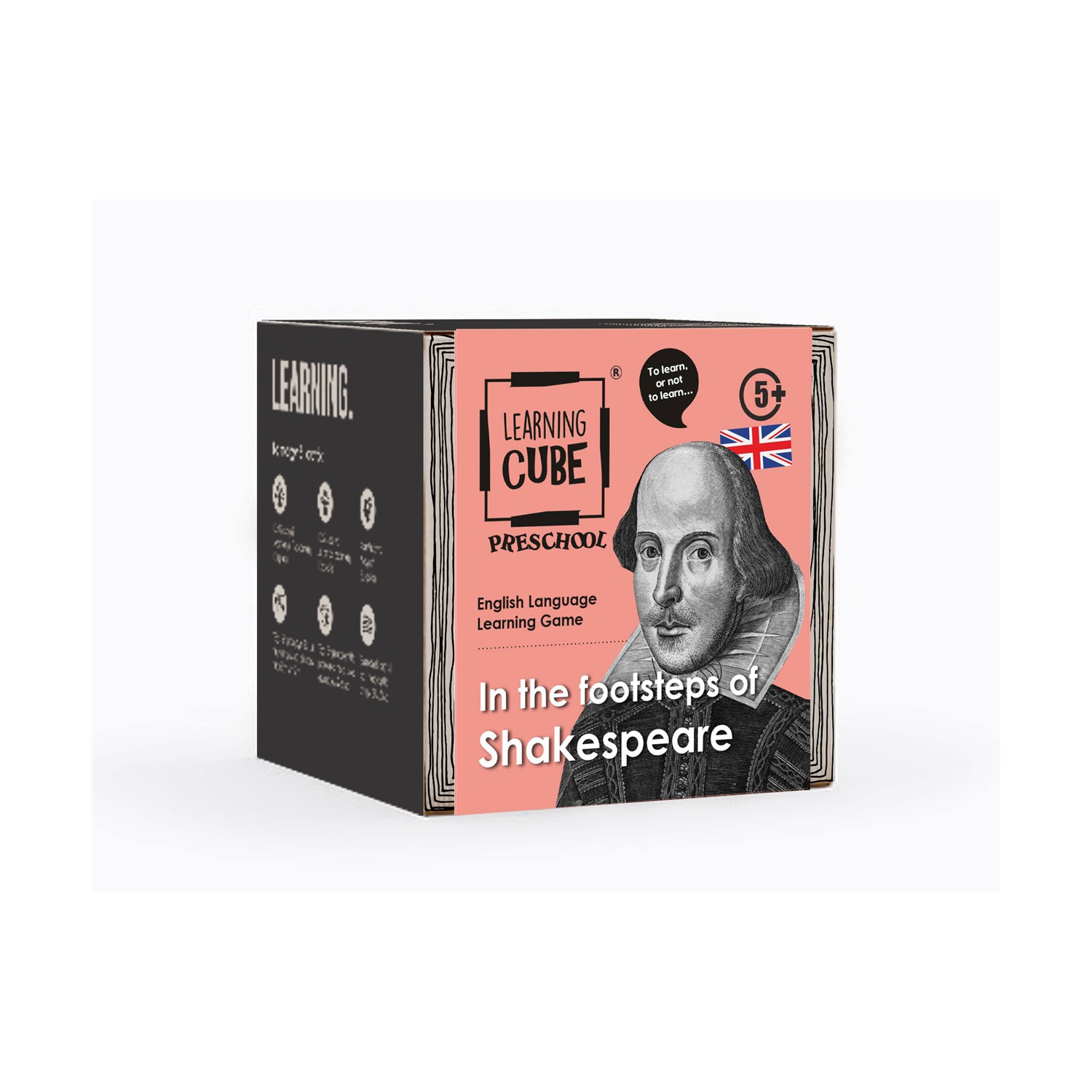 K-Toyz Learning Cubes: In The Footsteps Of Shakespear (English Language) (LC-031) K-Toyz Learning Cubes: In The Footsteps Of Shakespear (English Language) (LC-031)