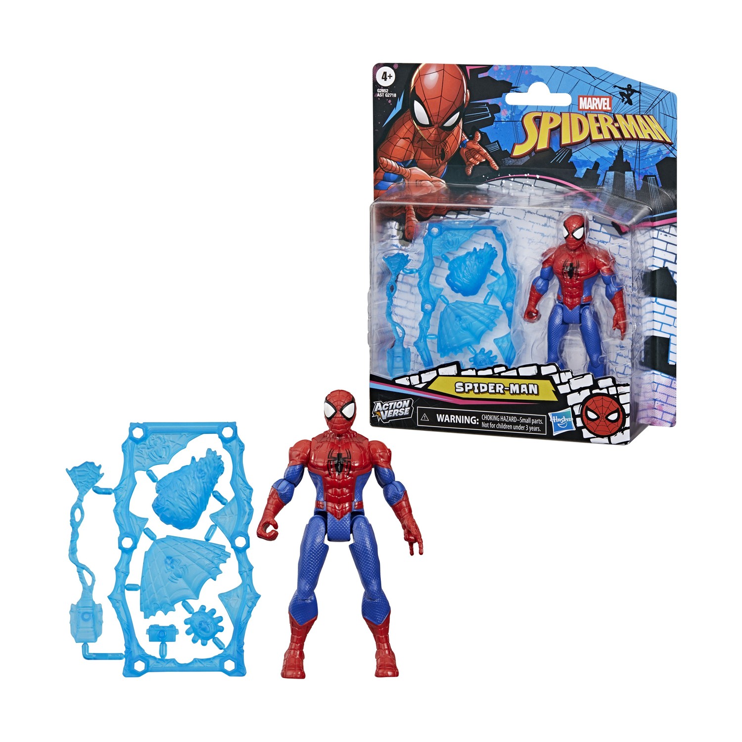 Hasbro Marvel: Action Verse Spider-Man - Spider-Man Action Figure (G2852) Hasbro Marvel: Action Verse Spider-Man - Spider-Man Action Figure (G2852)