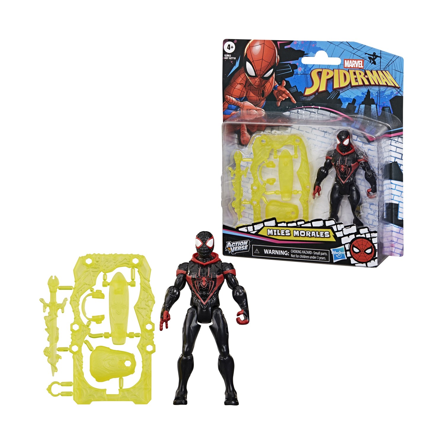 Hasbro Marvel: Action Verse Spider-Man - Miles Morales Action Figure (G2853) Hasbro Marvel: Action Verse Spider-Man - Miles Morales Action Figure (G2853)
