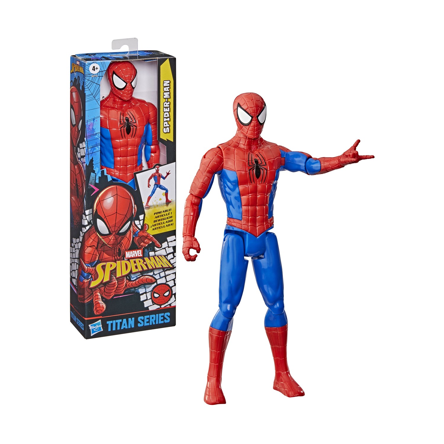 Hasbro Spider-Man: Figures - Red Blue Classic Spider-man (G2715) Hasbro Spider-Man: Figures - Red Blue Classic Spider-man (G2715)