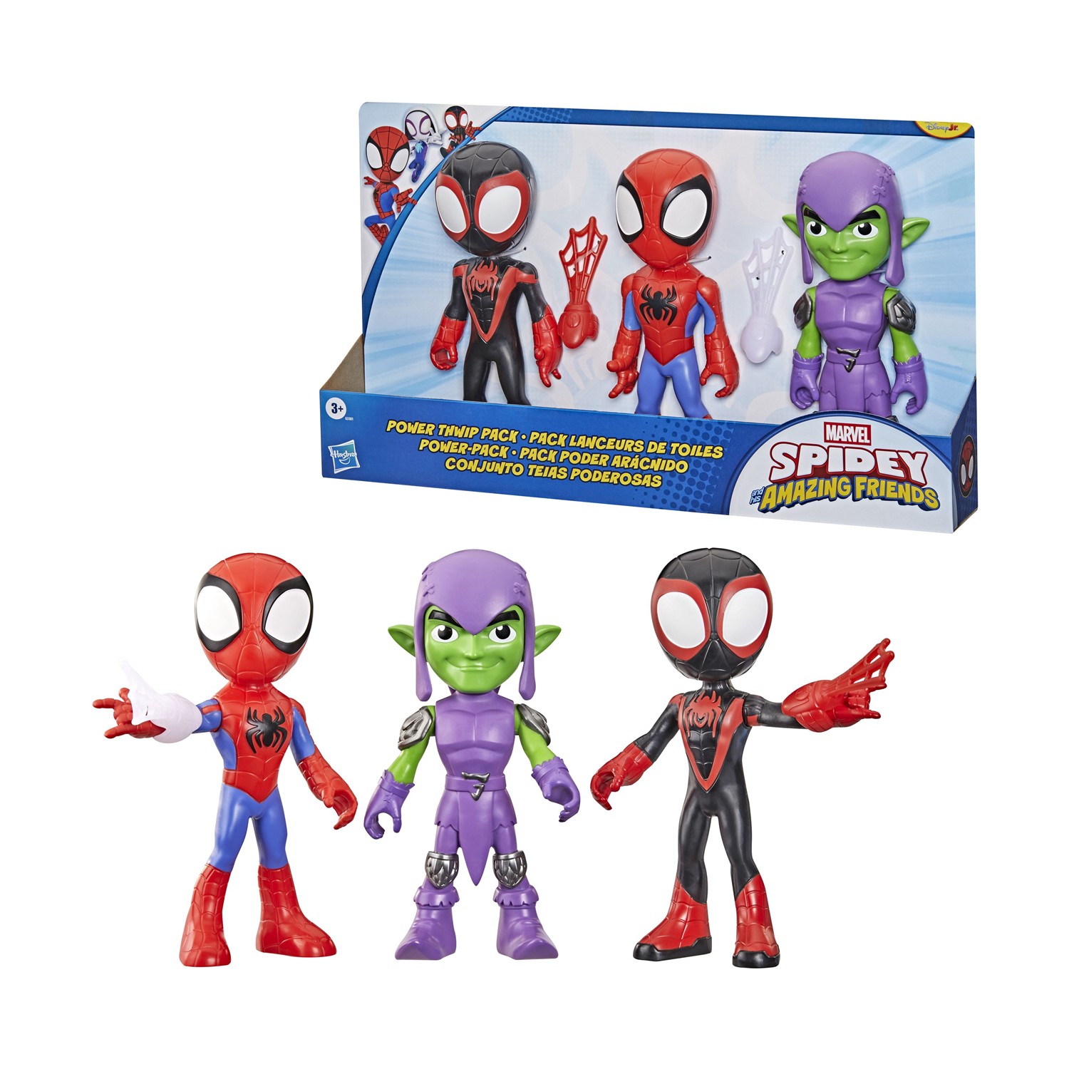 Hasbro Disney Jr Marvel: Spidey And His Amazing Friends - Power Thwip Pack (G3381) Hasbro Disney Jr Marvel: Spidey And His Amazing Friends - Power Thwip Pack (G3381)