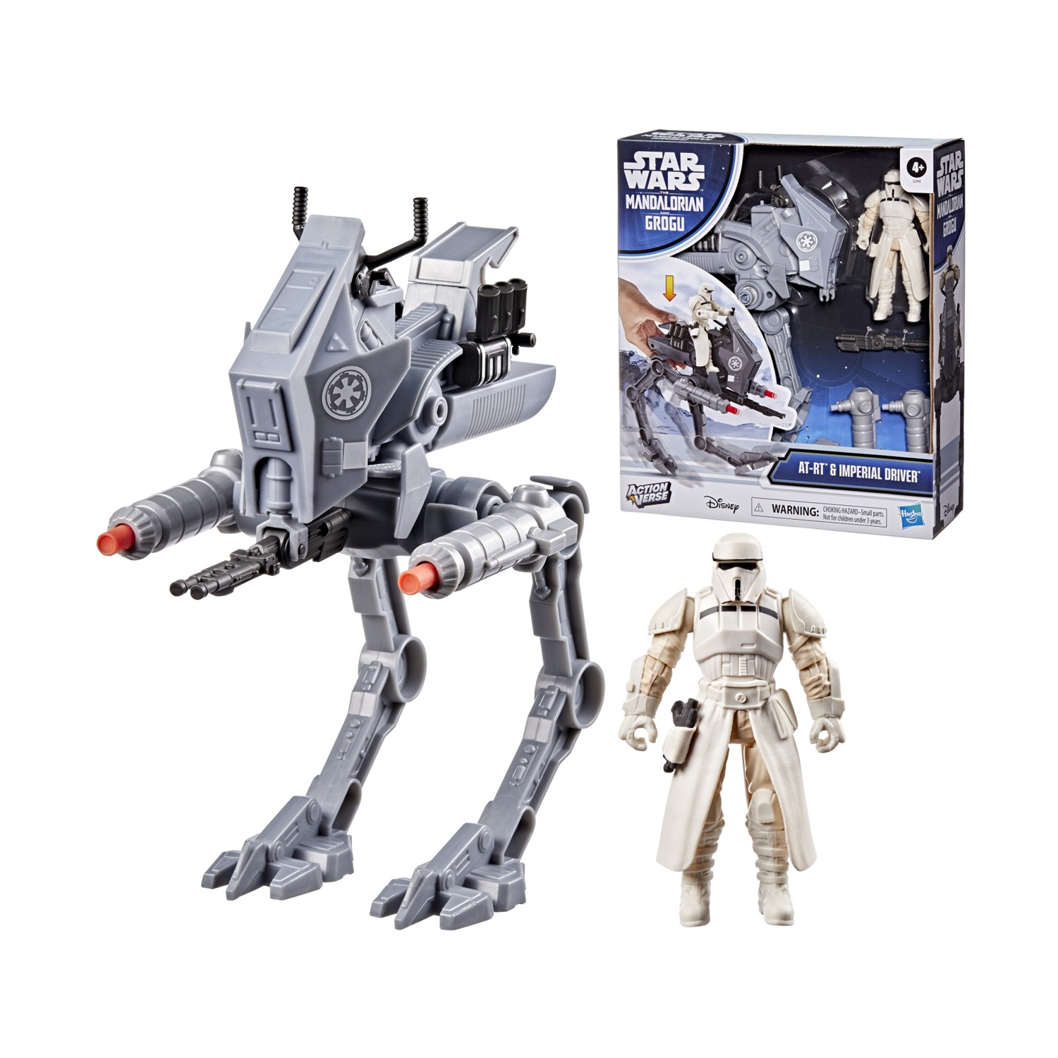 Hasbro Disney: Star Wars The Mandalorian and Grogu - AT-RT & Imperial Drive (G2840)