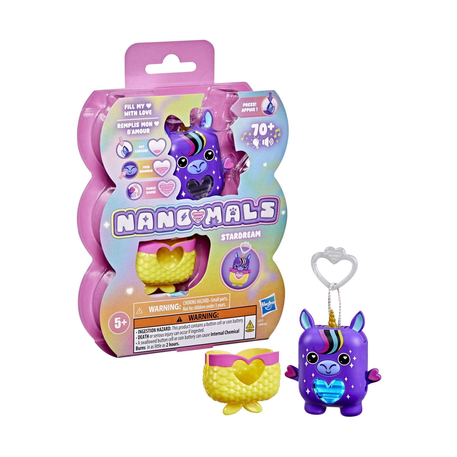 Hasbro Nano-Mals: Stardream - Midnight Unicorn (G2211) Hasbro Nano-Mals: Stardream - Midnight Unicorn (G2211)