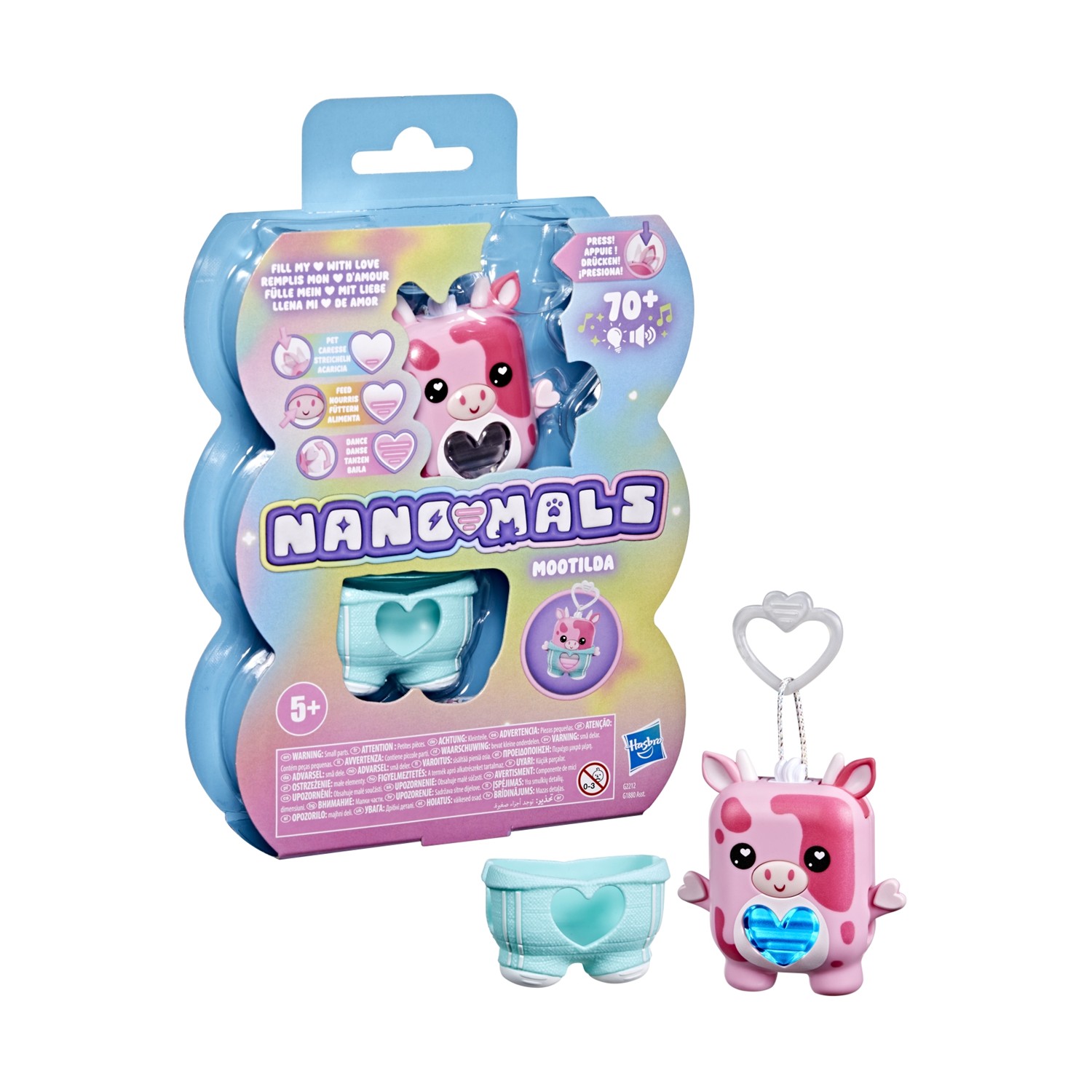 Hasbro Nano-Mals: Mootilda - Strawberry Cow (G2212) Hasbro Nano-Mals: Mootilda - Strawberry Cow (G2212)