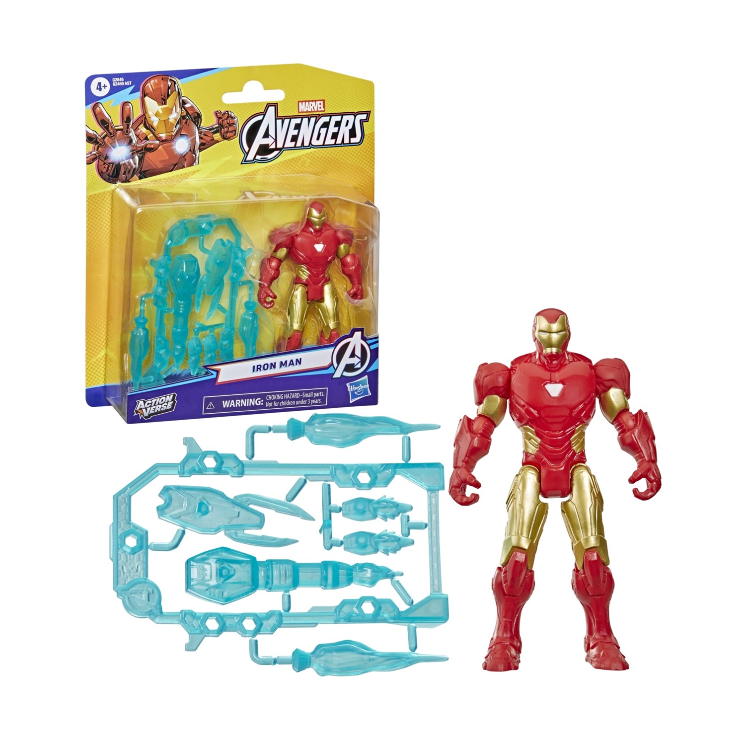Hasbro Marvel Action Verse: Avengers - Iron Man Action Figure (G2846) Hasbro Marvel Action Verse: Avengers - Iron Man Action Figure (G2846)