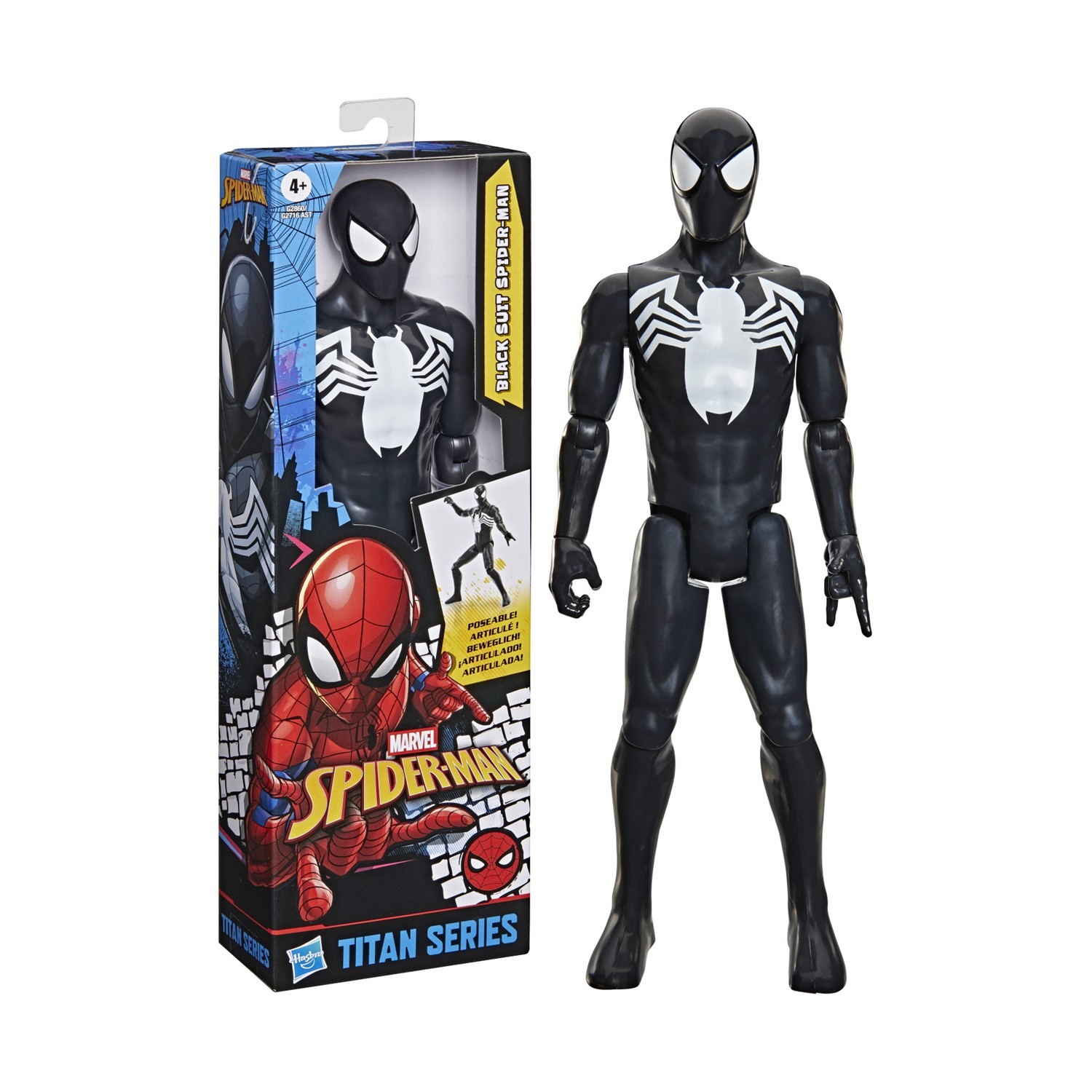 Hasbro Spider-Man: Figures - Symbiote Spiderman Titan Hero (G2860) Hasbro Spider-Man: Figures - Symbiote Spiderman Titan Hero (G2860)