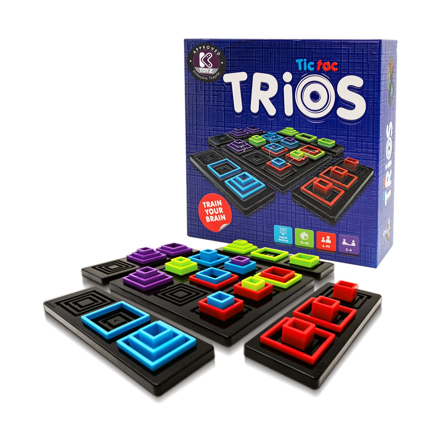 K-Toyz Επιτραπέζιο: Trios (Greek& English Language) (ASK-03) K-Toyz Επιτραπέζιο: Trios (Greek& English Language) (ASK-03)