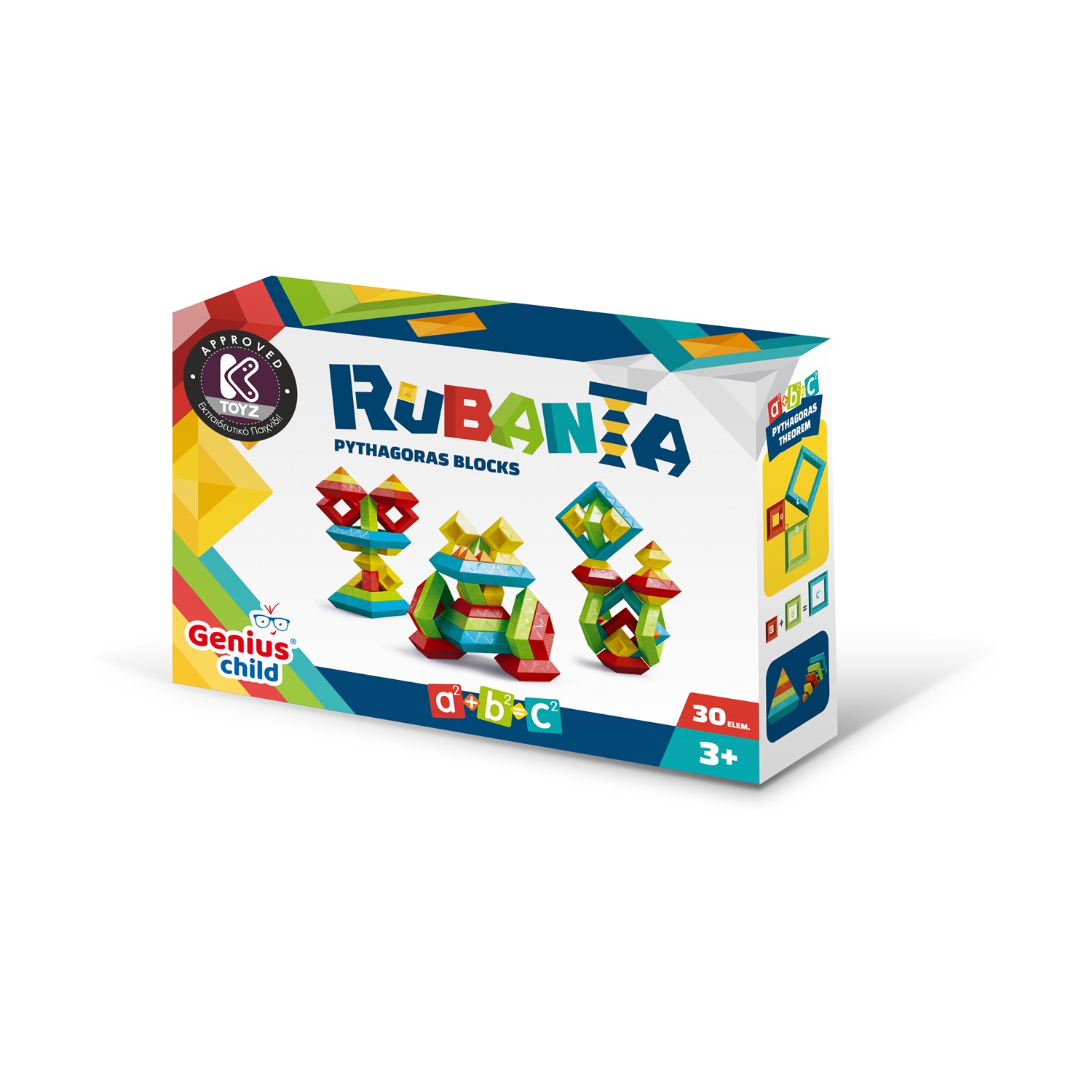 K-Toyz Επιτραπέζιο: Rubanta - Pythagoras Blocks (Greek & English Language) (ASK-04) K-Toyz Επιτραπέζιο: Rubanta - Pythagoras Blocks (Greek & English Language) (ASK-04)