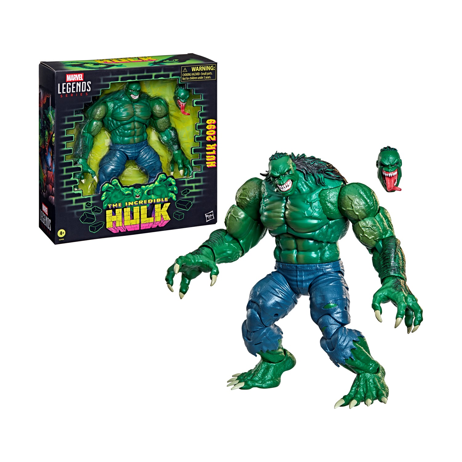 Hasbro Marvel Legends Series: The Incredible Hulk - Hulk 2099 Action Figure (G2406) Hasbro Marvel Legends Series: The Incredible Hulk - Hulk 2099 Action Figure (G2406)