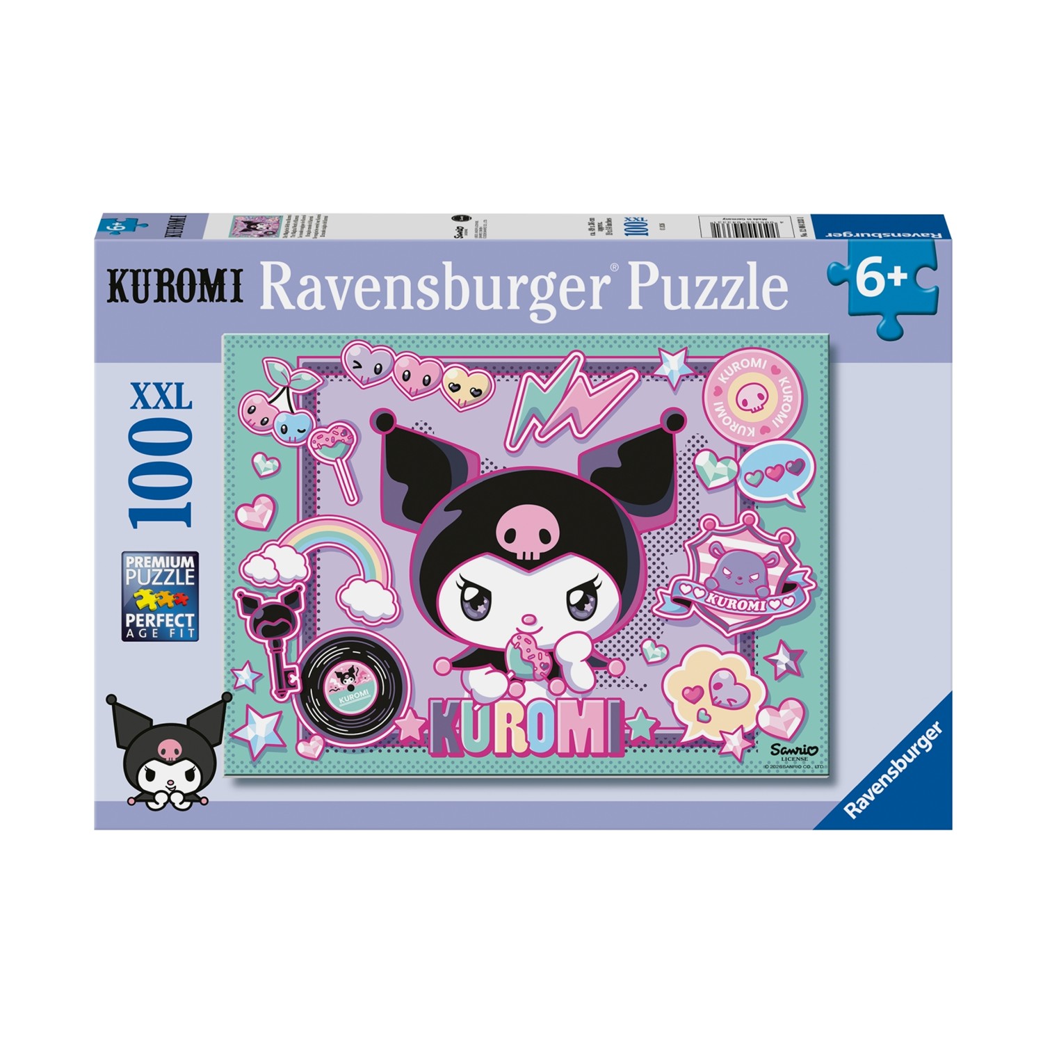Ravensburger Puzzle: Kuromi XXL (100pcs) (12004333) Ravensburger Puzzle: Kuromi XXL (100pcs) (12004333)