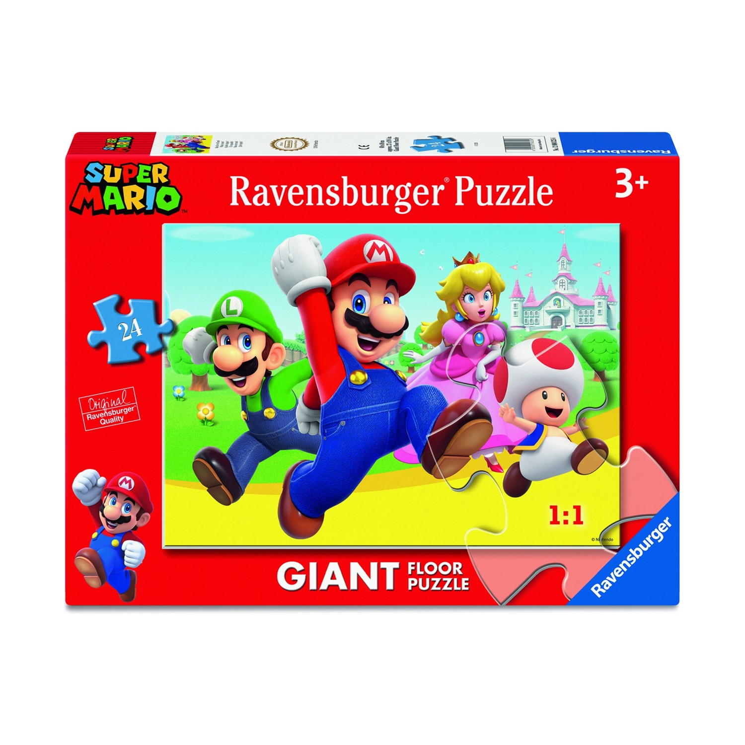 Ravensburger Puzzle: Giant Floor Puzzle - Super Mario What a Team! (24pcs) (12004325) Ravensburger Puzzle: Giant Floor Puzzle - Super Mario What a Team! (24pcs) (12004325)
