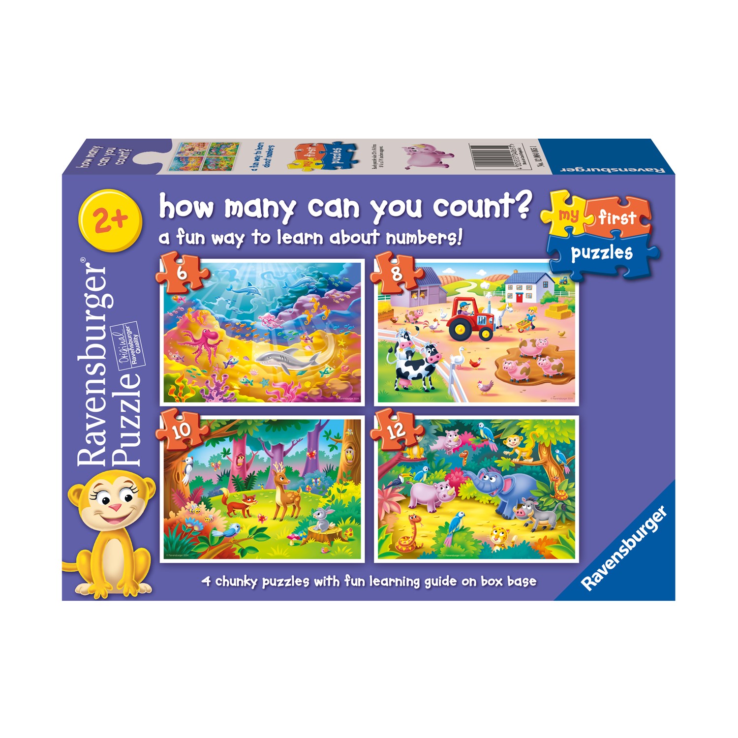 Ravensburger Puzzle: My First Puzzles - How Many Can You Count?(12004065) Ravensburger Puzzle: My First Puzzles - How Many Can You Count?(12004065)
