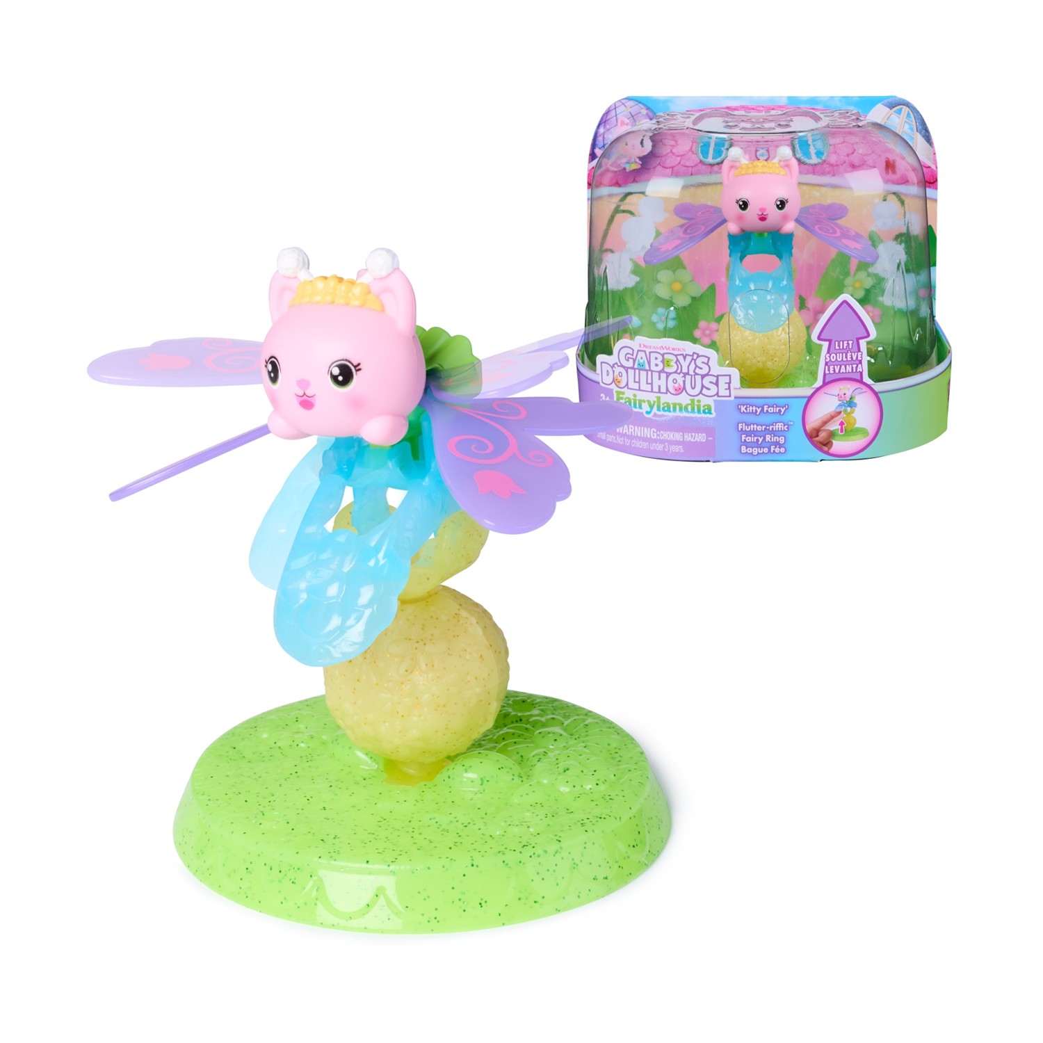Spin Master Gabby's Dollhouse: Fairylandia - Kitty Fairy Fairy Ring (20156445) Spin Master Gabby's Dollhouse: Fairylandia - Kitty Fairy Fairy Ring (20156445)