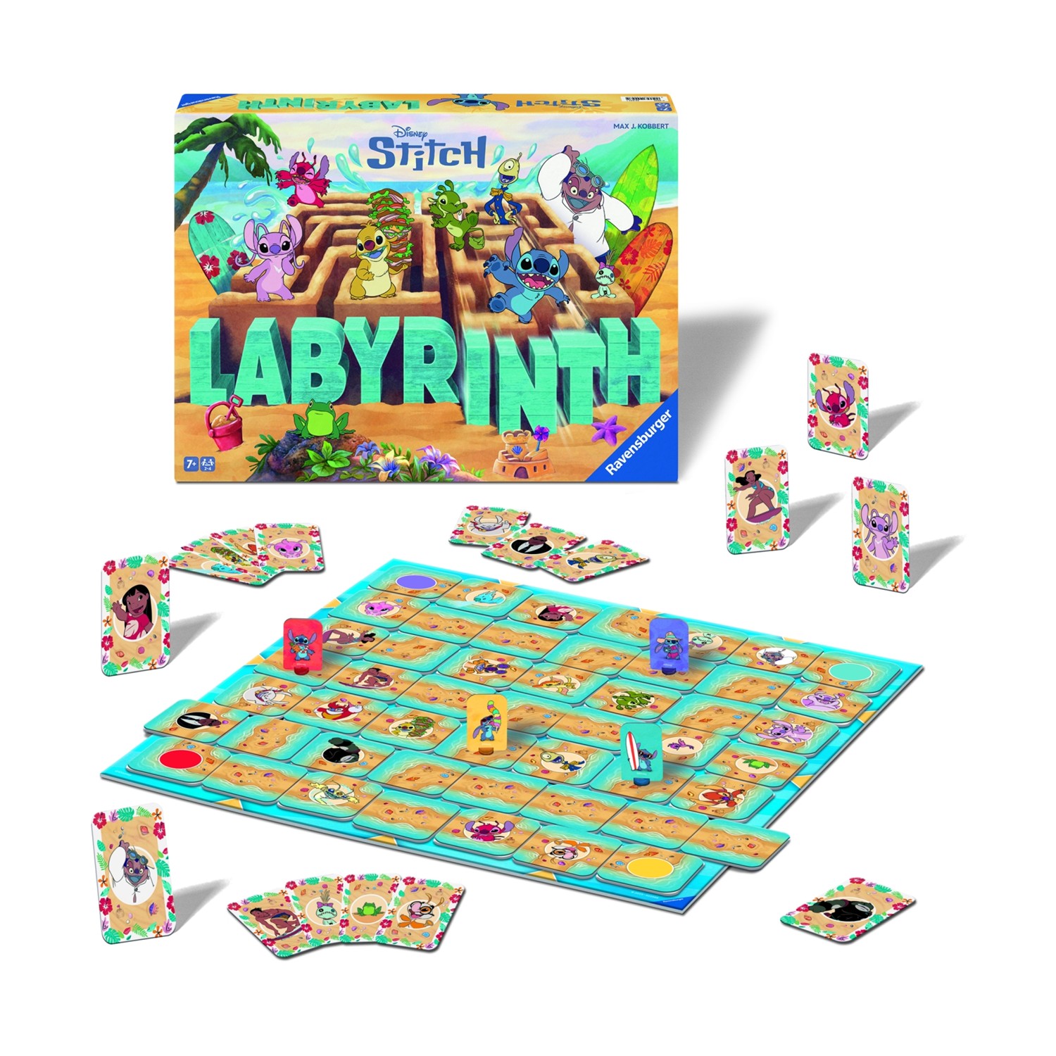 Ravensburger Disney: Stitch - Labyrinth Board Game (24962) Ravensburger Disney: Stitch - Labyrinth Board Game (24962)