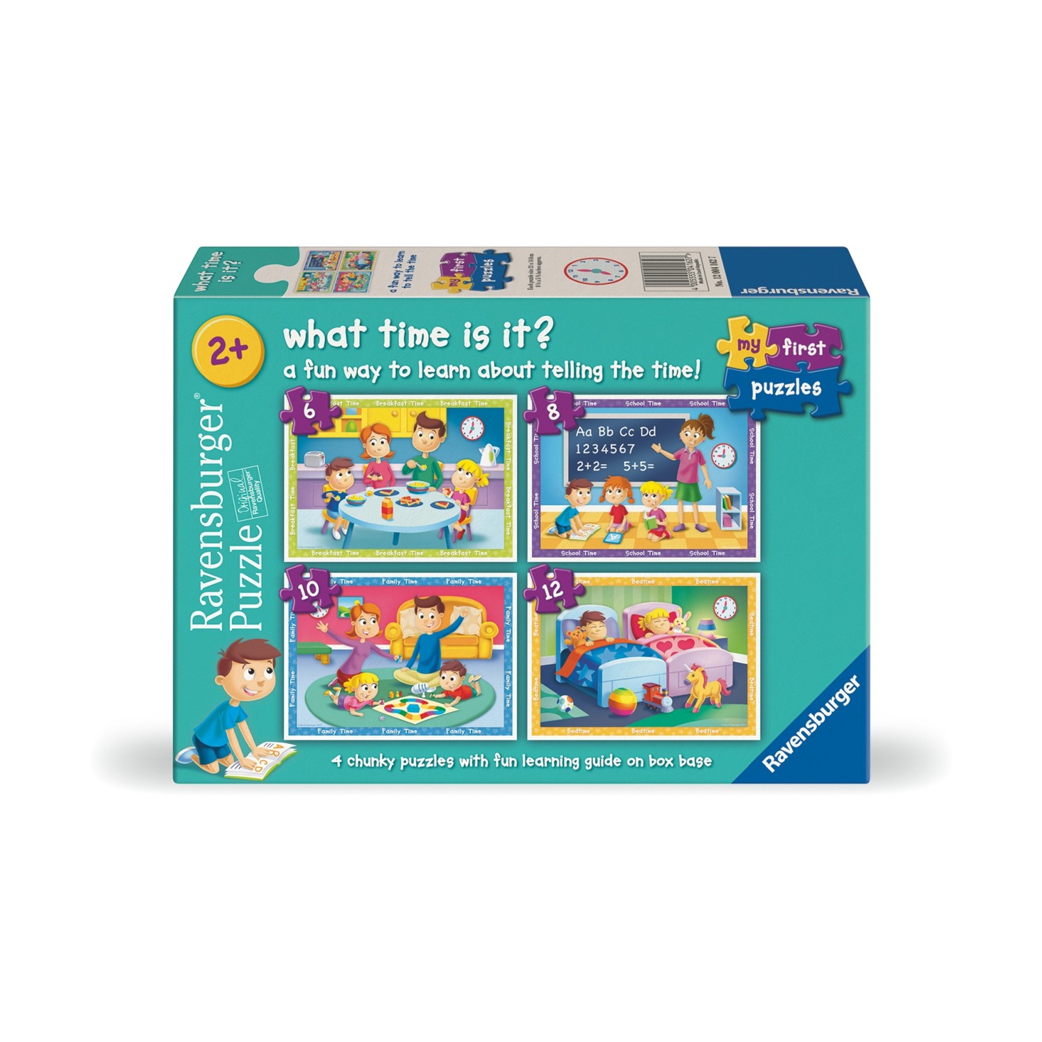 Ravensburger Puzzle: My First Puzzles - A Fun Way to Learn to Tell the Time (12004162) Ravensburger Puzzle: My First Puzzles - A Fun Way to Learn to Tell the Time (12004162)