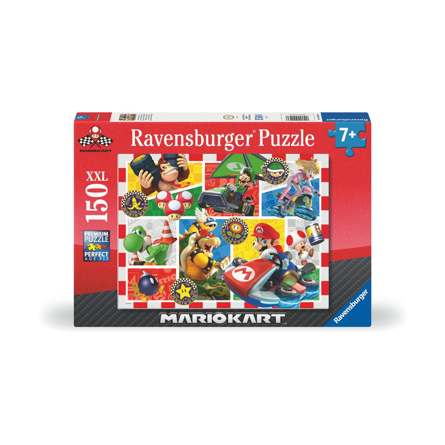 Ravensburger Puzzle: Super Mario - Mario Kart (150XXL pcs) (12004143) Ravensburger Puzzle: Super Mario - Mario Kart (150XXL pcs) (12004143)