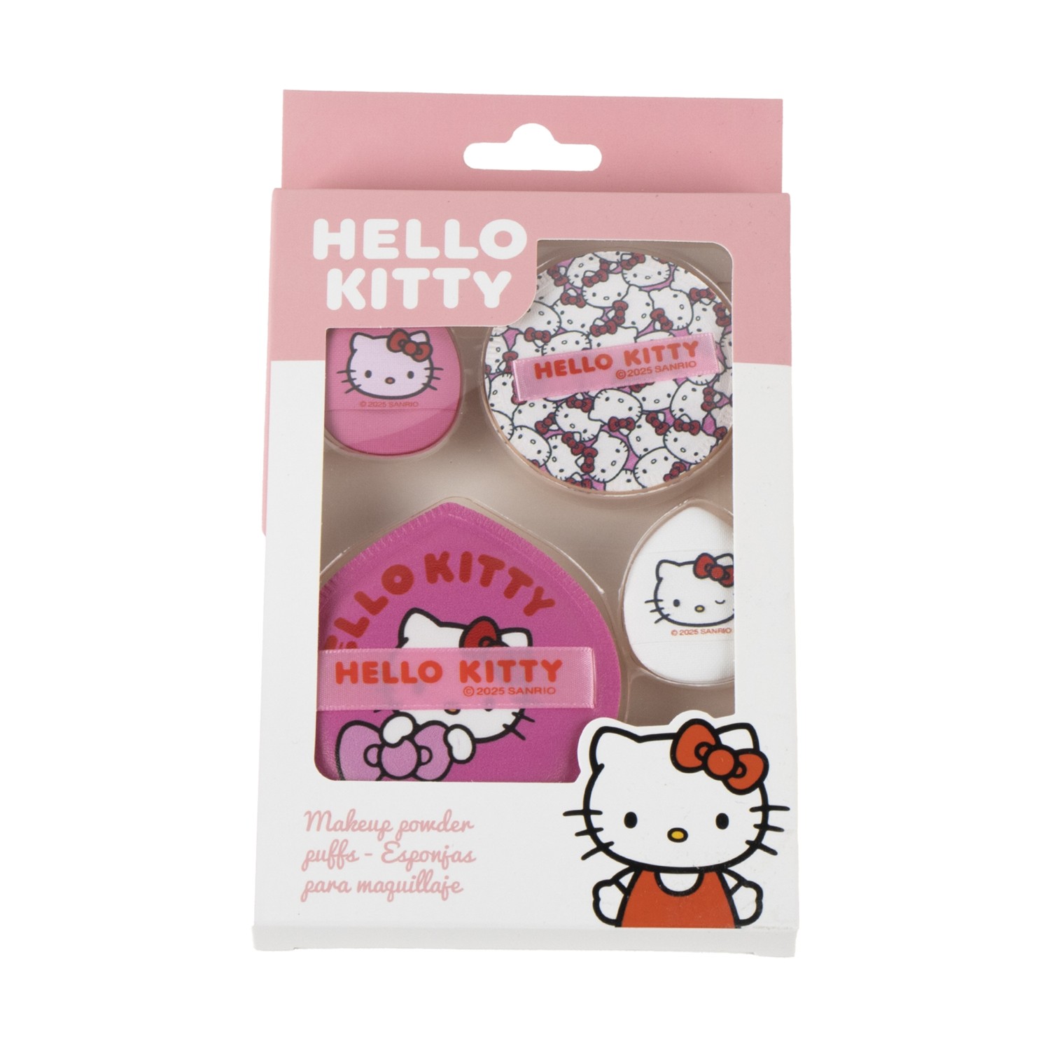 Cerda Beauty Sanrio: Hello Kitty - Makeup Powder Puffs (2500003532) Cerda Beauty Sanrio: Hello Kitty - Makeup Powder Puffs (2500003532)