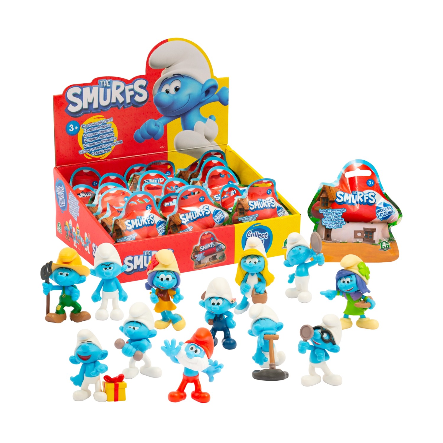 Giochi Preziosi The Smurfs: Smurf Figure (PUF11000) Giochi Preziosi The Smurfs: Smurf Figure (PUF11000)