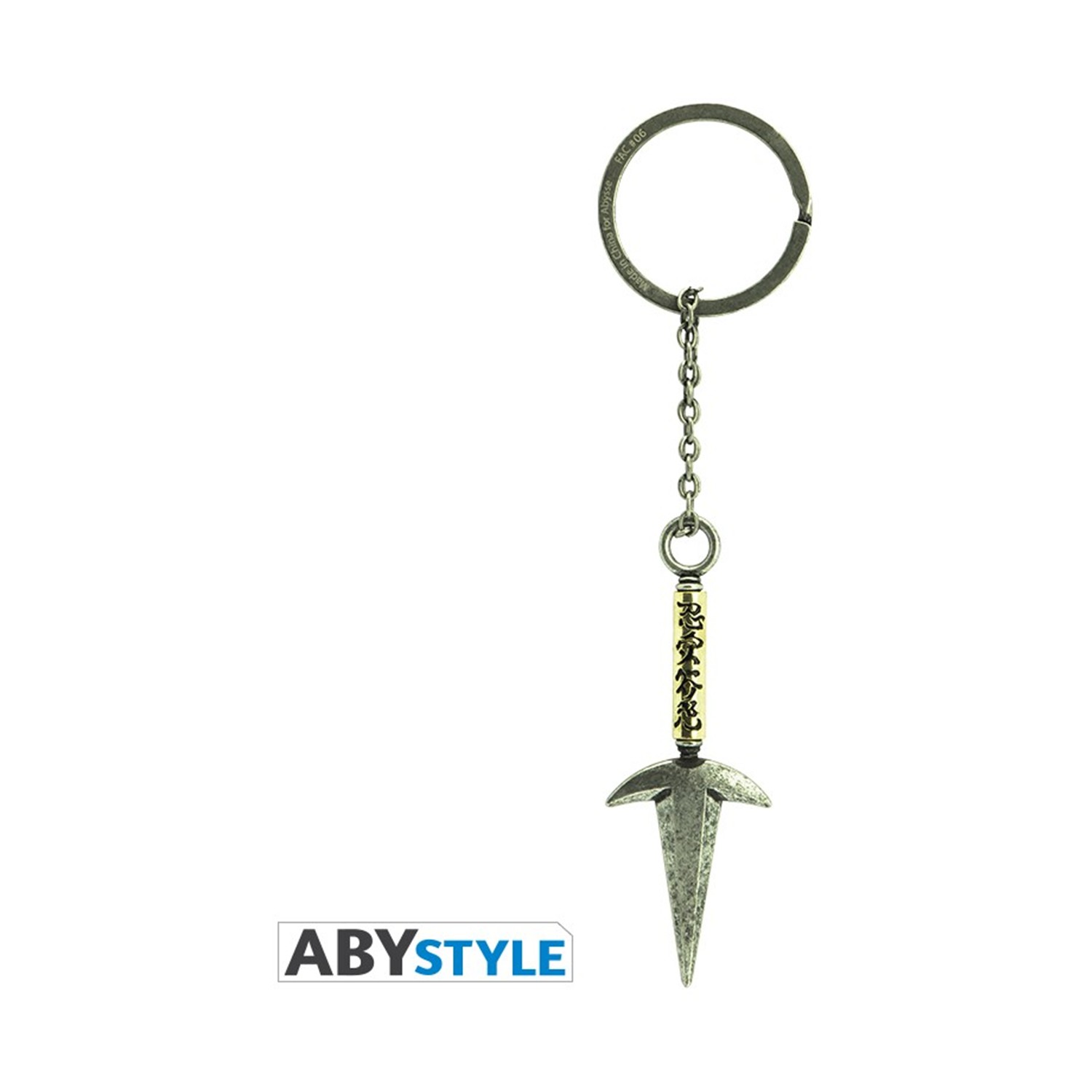 Abysse: Naruto Shippuden - Hokage 4th's Kunaï 3D Keychain (ABYKEY283) Abysse: Naruto Shippuden - Hokage 4th's Kunaï 3D Keychain (ABYKEY283)