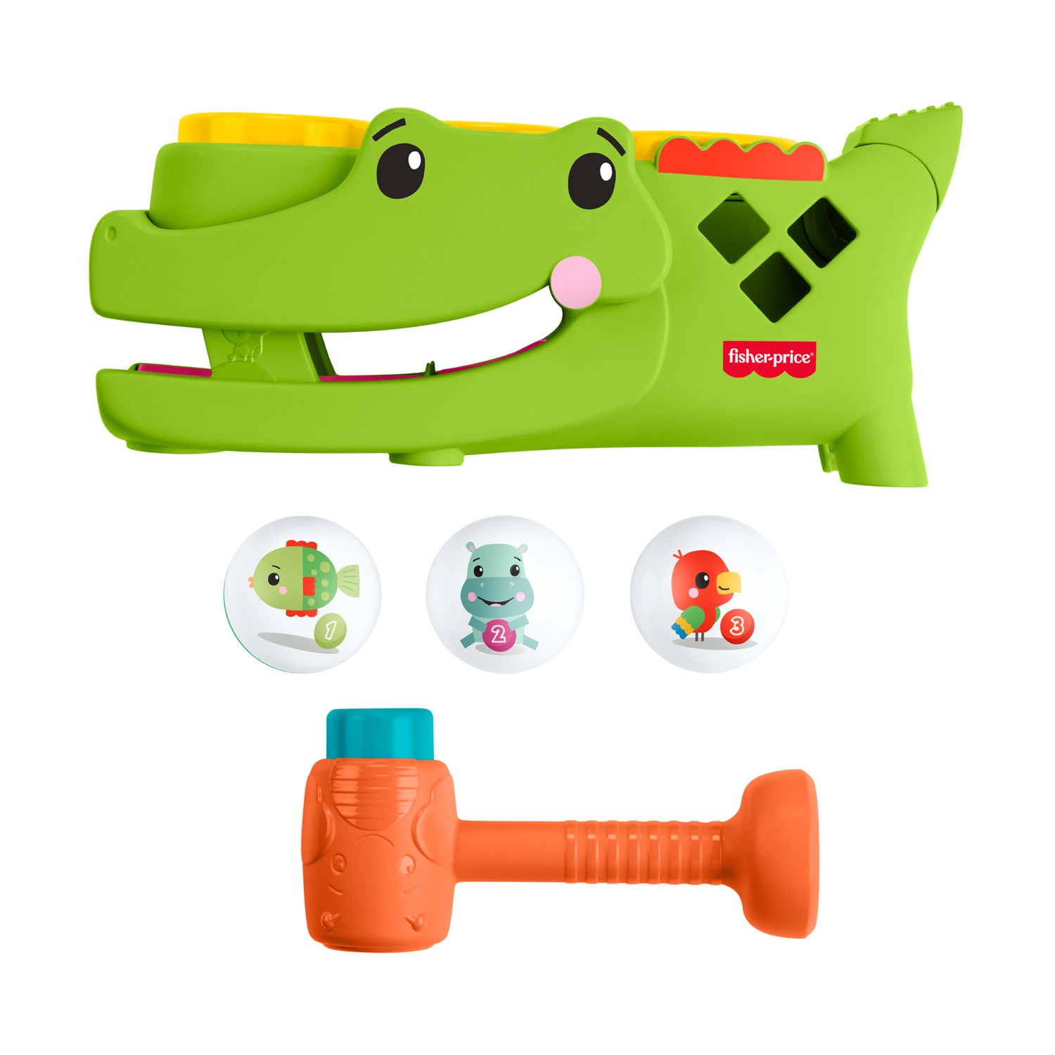 Fisher Price: Sit & Tap Rolligator (JLB94) Fisher Price: Sit & Tap Rolligator (JLB94)