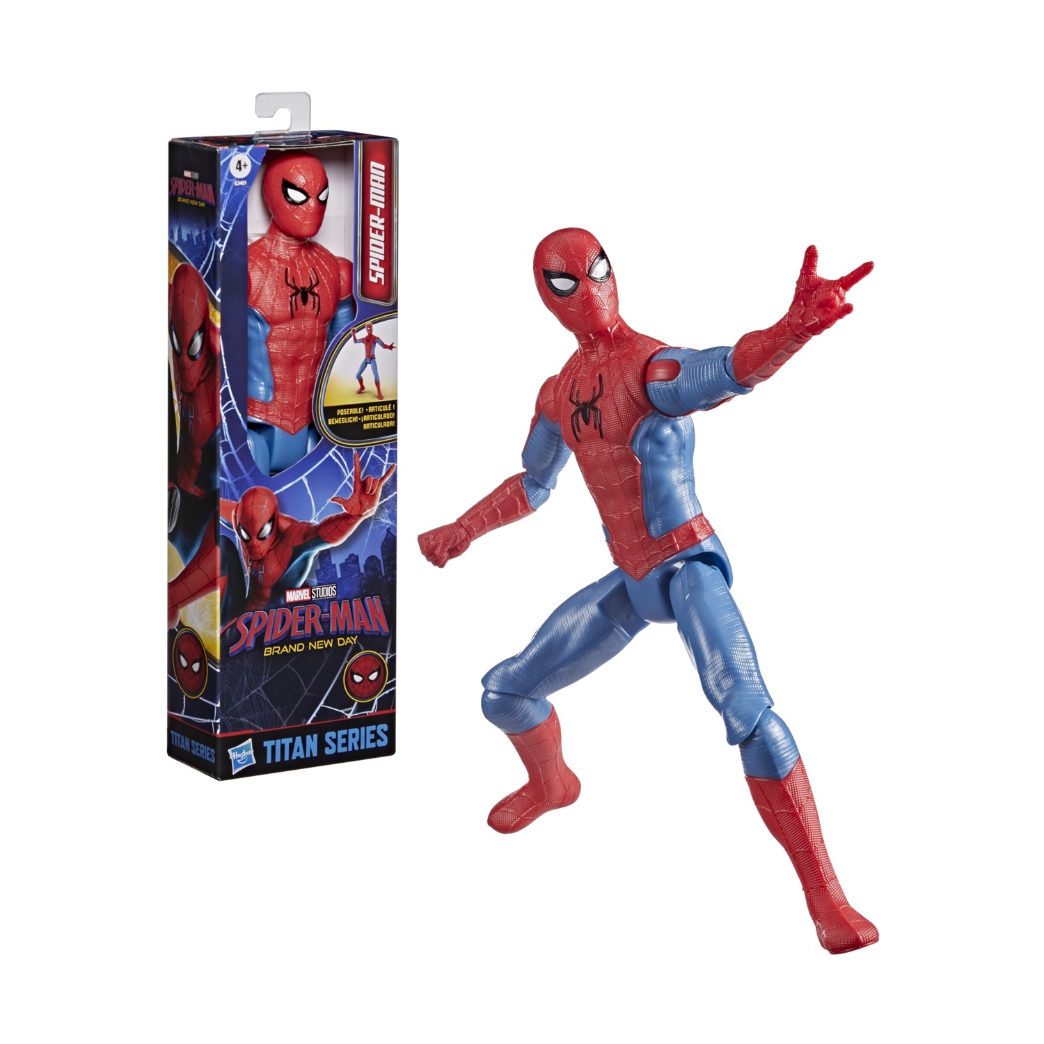 Hasbro Marvel: Spider-Man - Brand New Day - Titan Series Figure (G3401) Hasbro Marvel: Spider-Man - Brand New Day - Titan Series Figure (G3401)