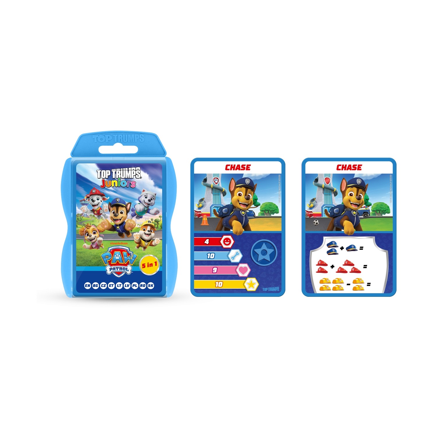 Winning Moves Top Trumps Juniors: Paw Patrol 5 in 1 (WM04723-ML1-6) Winning Moves Top Trumps Juniors: Paw Patrol 5 in 1 (WM04723-ML1-6)
