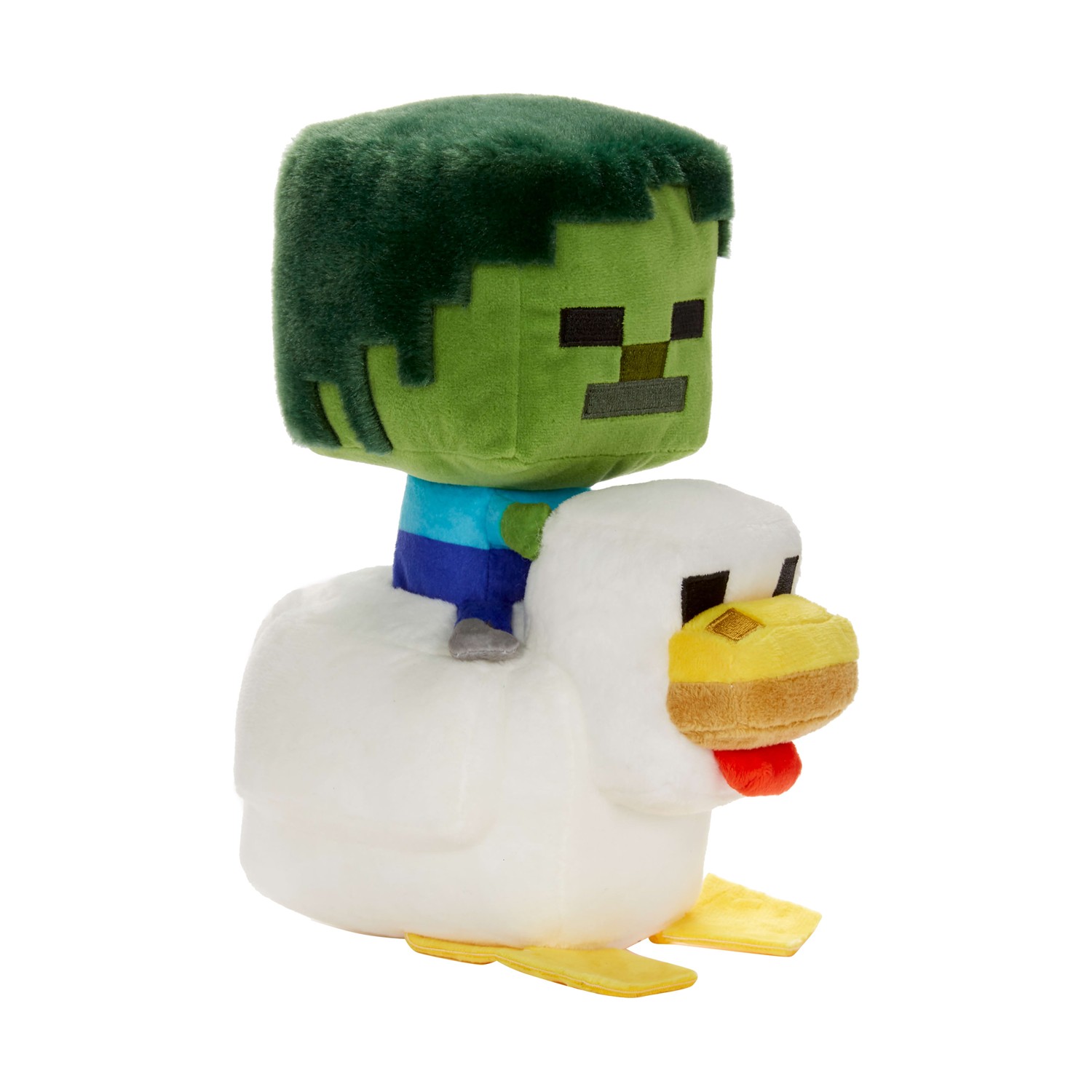 Mattel Minecraft: Zombie Chicken Jockey Deluxe - Plush (JMY77) Mattel Minecraft: Zombie Chicken Jockey Deluxe - Plush (JMY77)