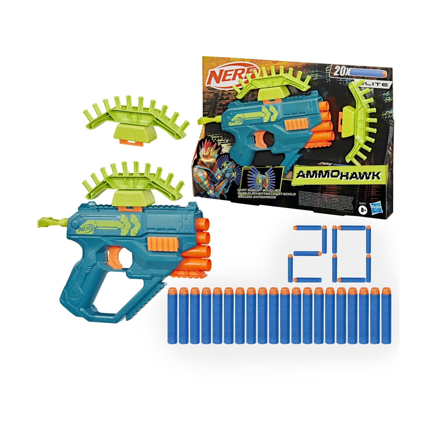 Hasbro Nerf Elite: Ammohawk (G2971) Hasbro Nerf Elite: Ammohawk (G2971)