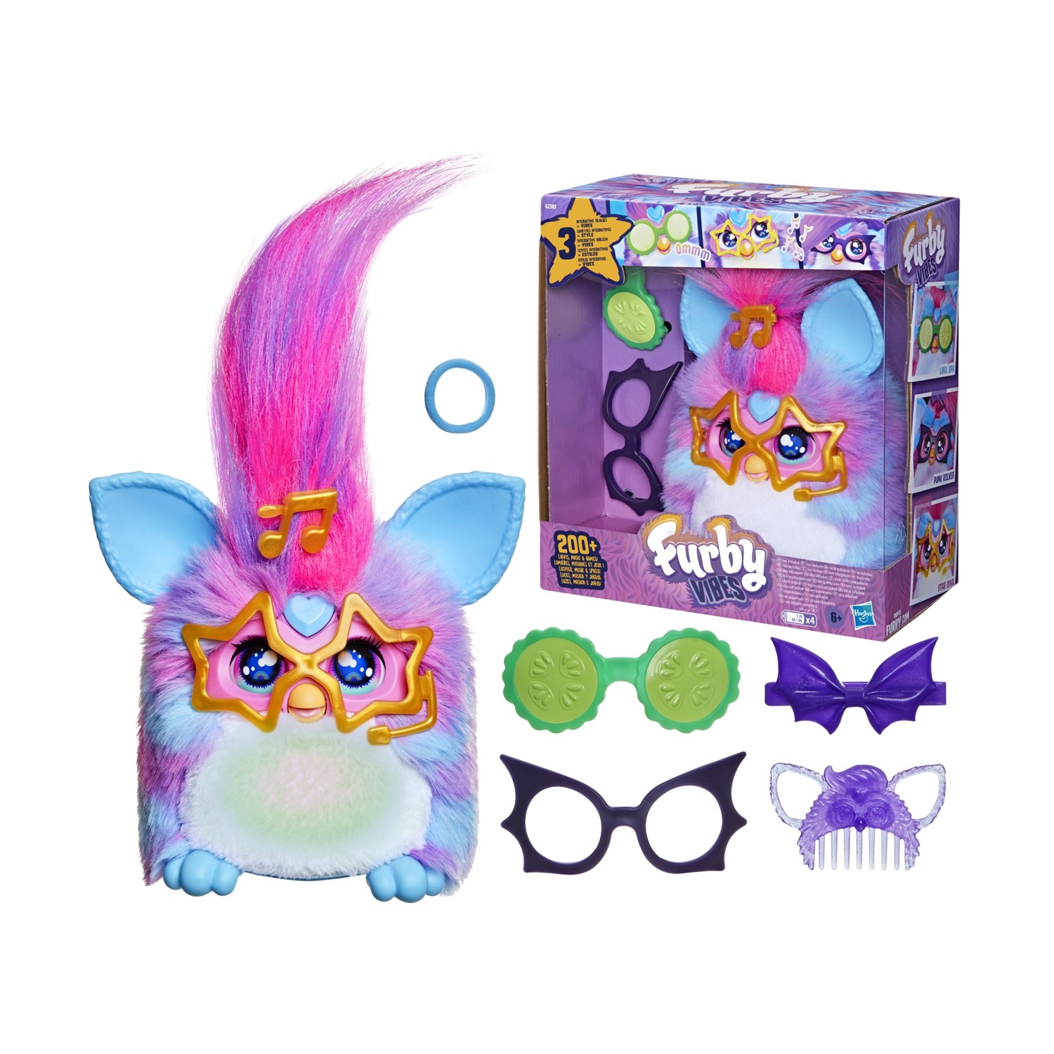 Hasbro Furby: Furby Vibes Interactive Toy (G2383) Hasbro Furby: Furby Vibes Interactive Toy (G2383)
