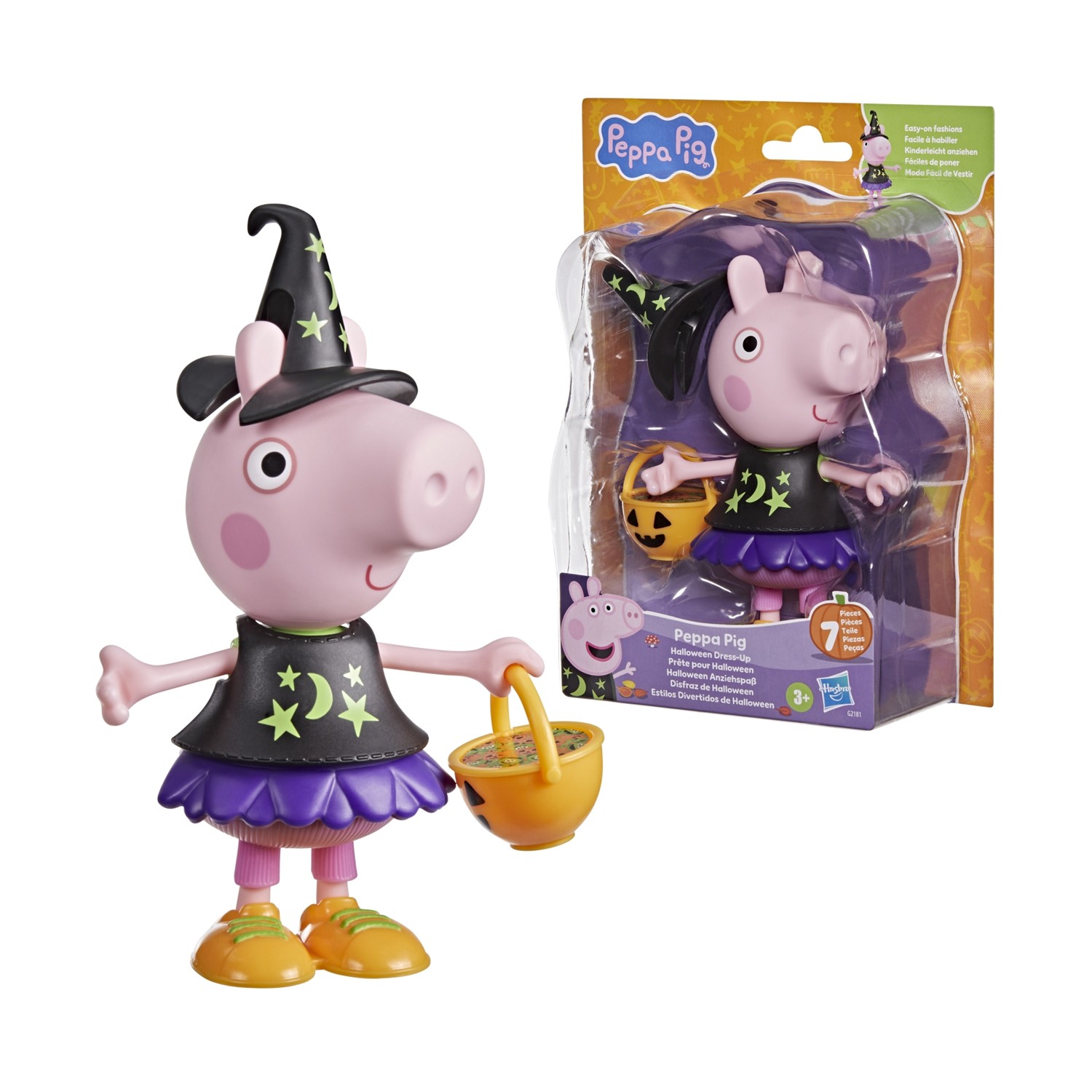 Hasbro Peppa Pig: Figure Peppa Pig Halloween Dress-Up Set (G2181) Hasbro Peppa Pig: Figure Peppa Pig Halloween Dress-Up Set (G2181)