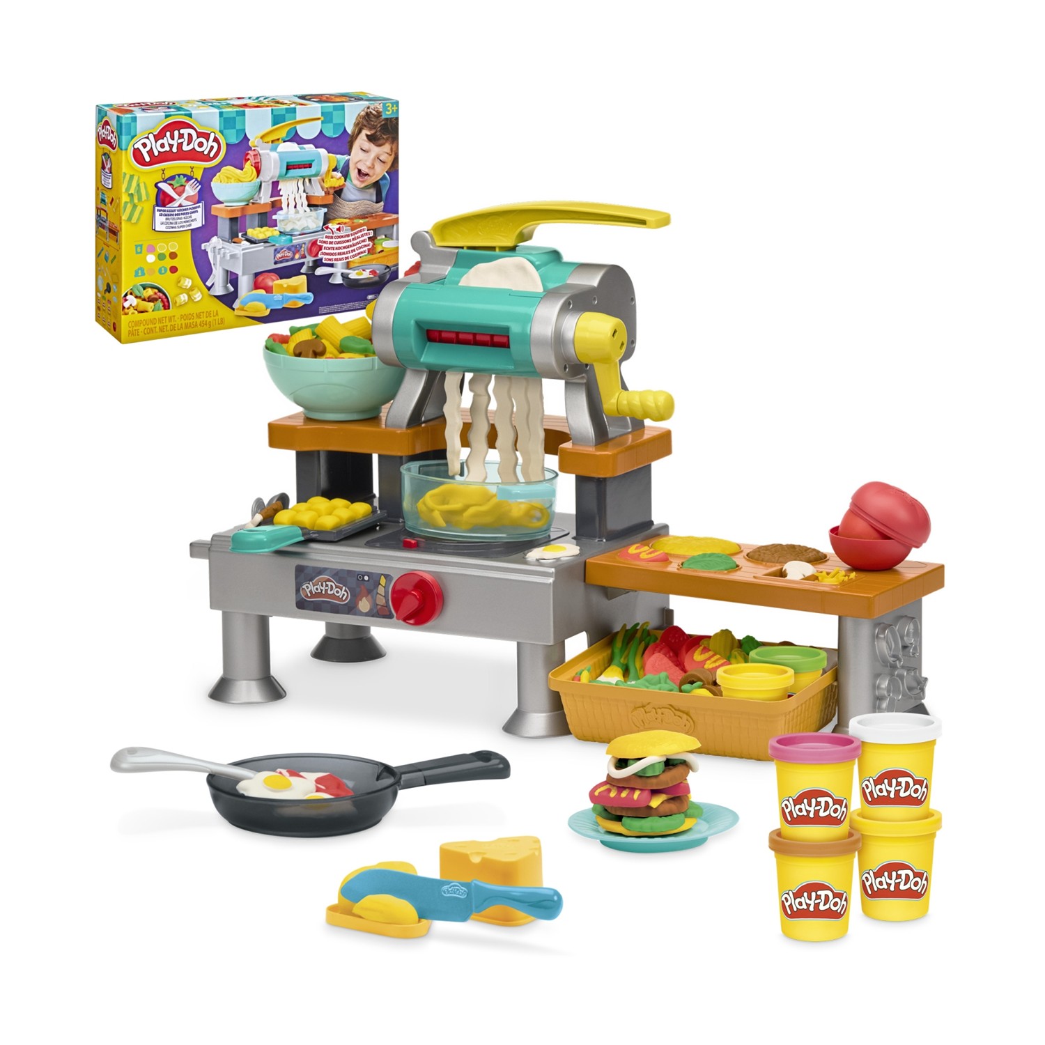 Hasbro Play-Doh: Kitchen Playset - Real Cooking Sounds! (G2309) Hasbro Play-Doh: Kitchen Playset - Real Cooking Sounds! (G2309)