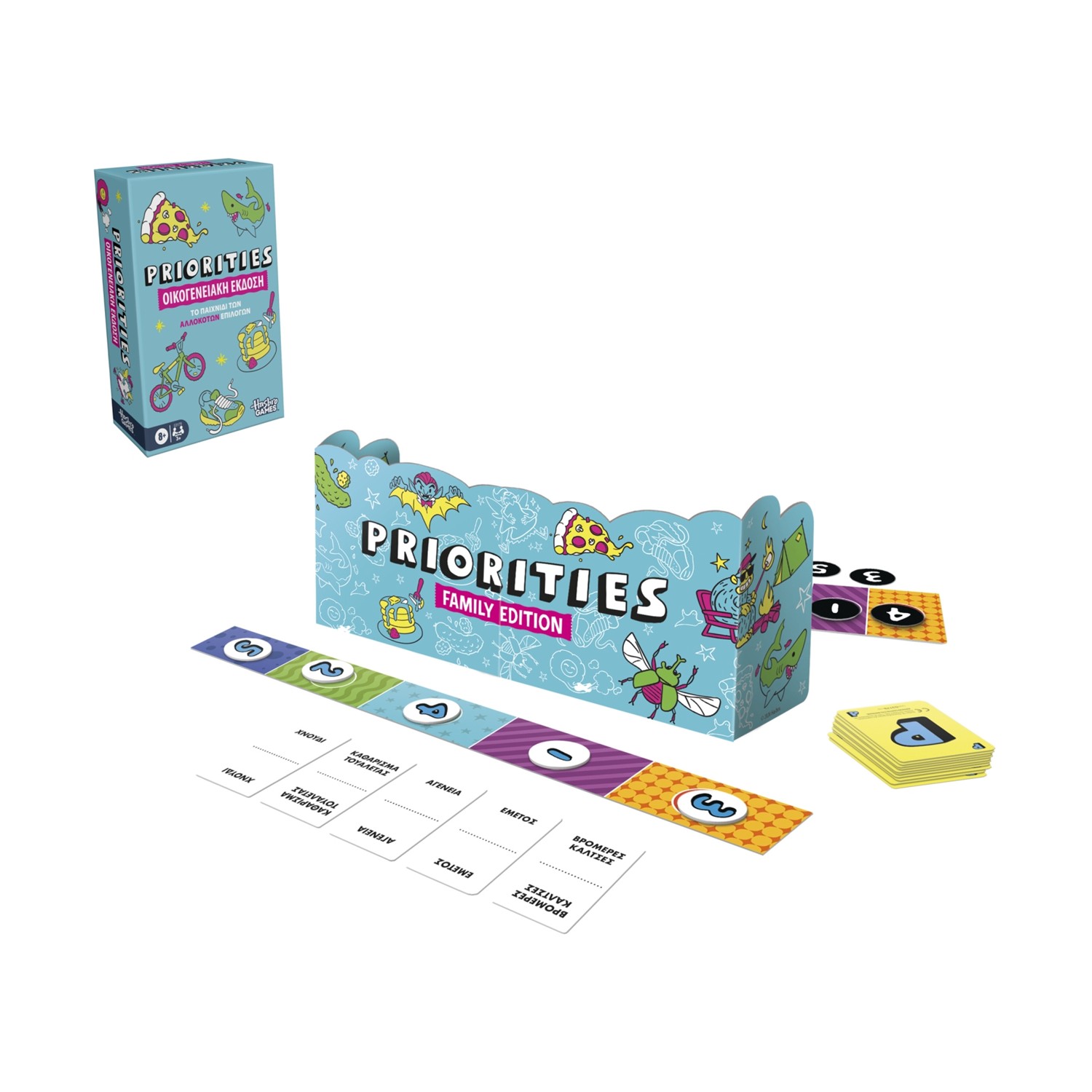 Hasbro Games: Priorities Family Edition (Greek Language) (G3179) Hasbro Games: Priorities Family Edition (Greek Language) (G3179)