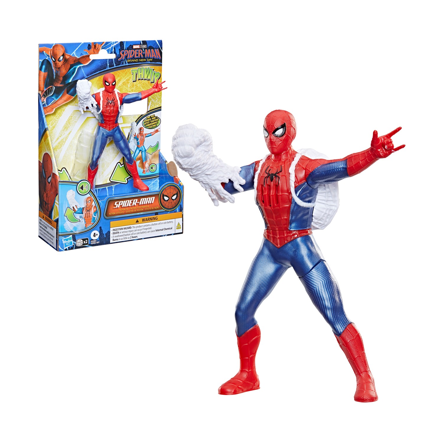 Hasbro Marvel: Spider-Man Brand New Day - Spider-Man Action FX Figure (G3399) Hasbro Marvel: Spider-Man Brand New Day - Spider-Man Action FX Figure (G3399)