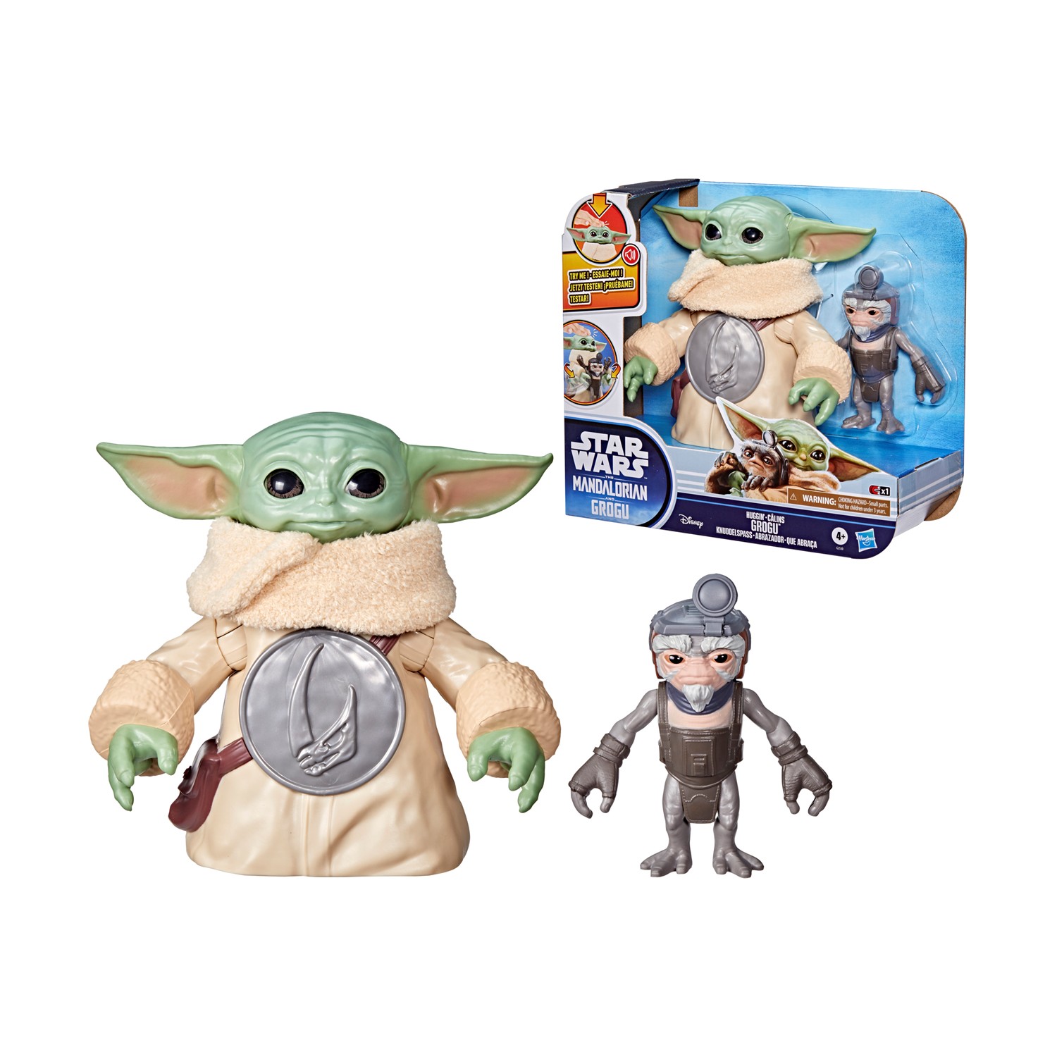 Hasbro Disney Star Wars: The Mandalorian and Grogu - Huggin' Grogu Figures (G2530)