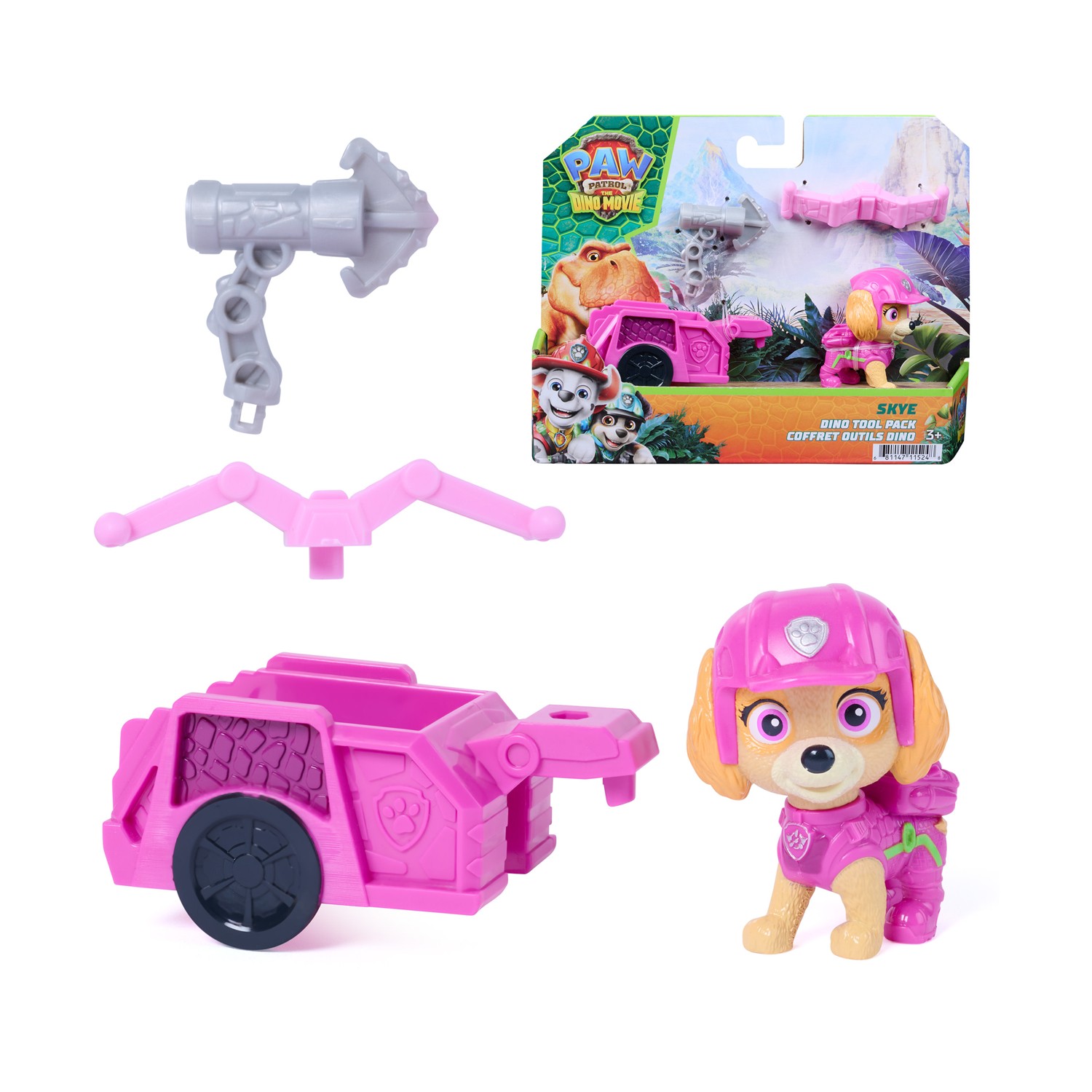 Spin Master Paw Patrol: The Dino Movie - Skye Dino Tool Pack (20157005)